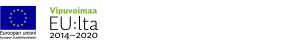 Euroopan unioni. Euroopan aluekehitysrahasto. Vipuvoimaa Eu:lta 2014-2020.