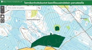 Skogscentralens öppen karttjänst