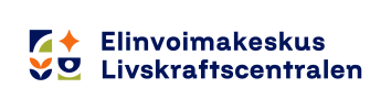 Elinvoimakeskus, Livskraftscentralen, logo.