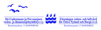 Itä-Uudenmaan ja Porvoonjoen vesien- ja ilmansuojeluyhdistyksen logo