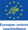 EU-Life logo, jossa teksti: "Euroopan unionin osarahoittama".