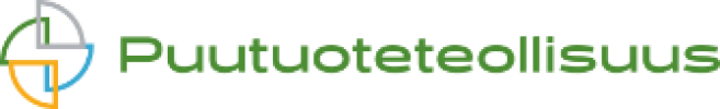 Puutuoteteollisuuden logo.