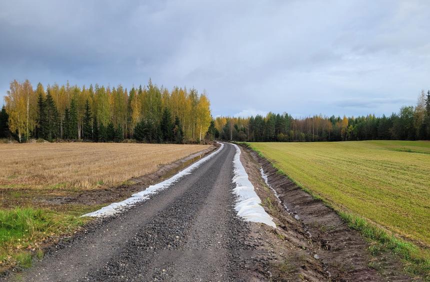 skogsvägens grundförbättring